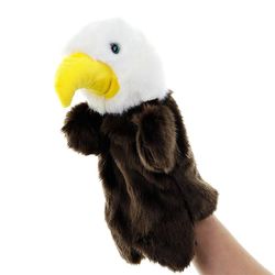 AIR Animal Hand Puppet Plys Legetøj Foregive Telling Story Prop 25cm 12