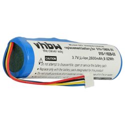 vhbw-akun vaihto Garminille 361-00029-04, 361-00029-02, 010-11828-03, 010-10806-30 koiran kauluskoirankouluttajalle (2600mAh, 3.7V, Li-ion) ilman v...