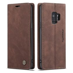 Yhteensopiva Samsung Galaxy S9 -kotelokorttipaikan kanssa Käännettävä magneettinen jalustalompakko, yhteensopiva Samsung Galaxy S9 Premium Pu -nahk...