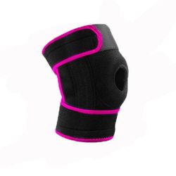 Elastisk knæ støtte udendørs justerbar patella volleyball knæ pad basketball fitness tandbøjle sports sikkerhed vagt rem beskytter 05