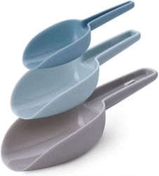 Xqday Multi Purpose Plastic Køkken Scoops Sæt Household Flour Scoop Popcorn Scoop Safe Multipur