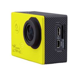 Ruili 4k Extreme Definition Action Camera Vandtæt Dv 60fps Gul