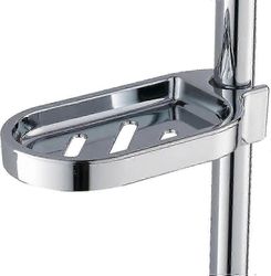 Saippua-astian pidike Säädettävä saippuateline suihkukiskoliukumäelle