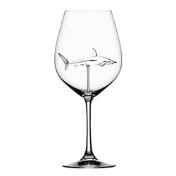 Yuntianzun rødvin briller med hai inne beger glass klart glass hjemme bar fest 1 stk.