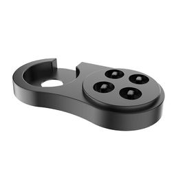 Hammasharjan pidike OralB IO3 IO4 IO5 IO6 sähköhammasharjateline EB17 harjan säilytyskiinnikkeelle Musta