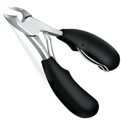 Podiatrist Toenail Clippers, Profesjonell Tykk &Inngrodd Tå Negleklippere For Menn &Seniorer, Pedikyr Clippers Toenail Cutters, Super Skarp Buet B