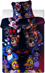 Kerota Viisi yötä Freddy's Children's Bedding Setissä, digitaalinen painatus D, polyesteri, aikuisille ja lapsille, sänky S Single135x200cm