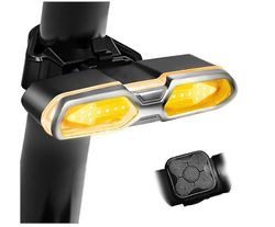 Mikasa Chronus Led bagcykellygte, genopladeligt cykel blinklys og forstærker