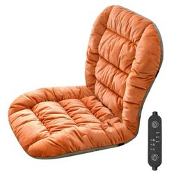 Lämmitetty matto USB ladattava paksu muhkea nopea lämmitys irrotettava pestävä PP-puuvillatäytteellä työtuoli pelituolin tyyny N