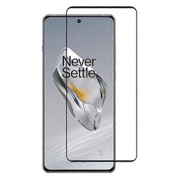 Yhteensopiva OnePlus 12 5G karkaistun lasin näytönsuojan 3D-kaarevan kalvon kanssa täysin peittävä sivuliima Kuten