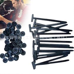 unbrand Nylon universaali nippusiteen solki, nailoniset nippusiteet autoon, itselukittuvien siteiden pidike, puskurin pidikkeet auton muoviset niit...