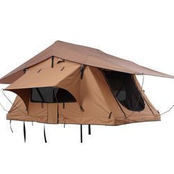 Succebuy kattoteltta kova kuori 2-3 hengelle, taitettava teleskooppitikkailla patja PVC-peitepussi, vedenpitävä Jeep SUV pakettiauto lava-auto