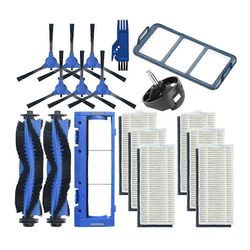 Robovac 11S / 25C / 30 / 30C / 35C / 12 / 15T / 15C ohut robottipölynimuri pääsivuharjan kansi Hepa-suodatin