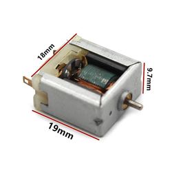 Dc 3v mikro dc motor firkantet mikromotor til diy eksperiment legetøj