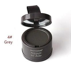 Maycheer-hiusten varjojauhe vedenpitävä hiusrajan reunan ohjausjauhe Hiusraja Varjojuuri peittää meikki hiusten peitevoide Harmaa MAYCHEER