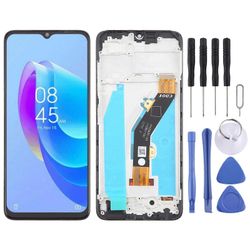 LCD + kosketusnäyttö kehyksellä Tecno Spark 10C KI5k: lle