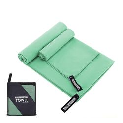 Fitness & Yoga Accessories Skjerf Sport Superfine Fiber Yoga Fitness Gym Workout Holdbar pustende for kvinner Menn Head Lys grønn One-Size