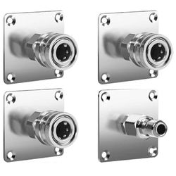 Vaahtomuovinen tykinpidike painepesureille, jossa 1/4-tuumainen pikaliitin Kuten