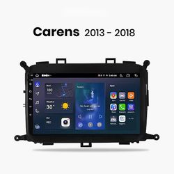 Unbreaded Carplay Android Auto Multimediaspiller For Kia Carens 2013-2018 2din bilradio GPS autoradio BT