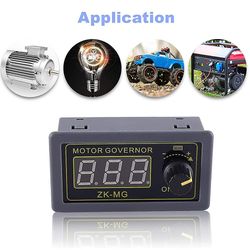 Dc 5-30v 12v 24v 5a dc motor controller pwm justerbar hastighed digital skærm encoder toldforhold frekvens max 15a zk-mg