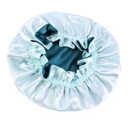 AIR Voksen justerbar Satin Dobbelt lag Springy Cap Green