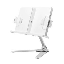 Naarmuuntumaton vapaasti säädettävä ergonominen lukuteline kirjoille