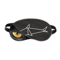 Origa Dolphin geometrisk form øje hoved hvile mørk kosmetologi Shade Cover