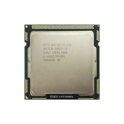 Core i5-670 -suoritin - kanta LGA 1156 4 ydintä 4 säiettä 3,46 GHz 8 Mt L3-välimuisti 73 W.
