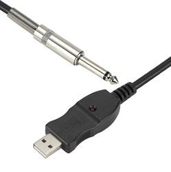 Coosilo 3m USB Guitar Kabelguitar Link Kabel