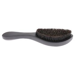 Buet myk villsvin Bristle Wave Hårbørste Trehåndtak Premium Magic Wave Brush Svart