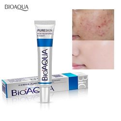 Bioaqua-ansikt Anti-akne krem, kosmetisk produkt, behandling av svarte prikker, blokkert hud og porer, bleking behandling, 30 g, 1 rom,