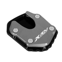 Moottoripyörän lisävarusteet HONDA X ADV X-ADV XADV 750 2021-2022 2023 CNC-tukijalan jalka Sivuseisontatuen jatketyynyn tukilevy maxpower x-ADV Harmaa