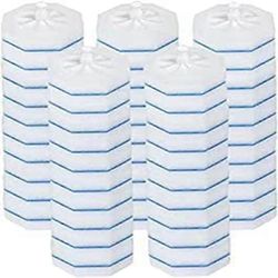 50 kpl päivitettyä wc-harjasauvaa kertakäyttöisiä wc-puhdistussauvan pään kanssa yhteensopivia sauvan täyttöjä Valkoinen Sininen