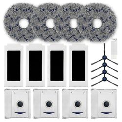 DEEBOT T30 Omni / T30 PRO Omni Robot -pölynimurille sivuharja Hepa-suodatinmoppi kangas lisävaruste