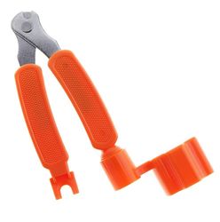 3 i 1 guitar værktøj guitar peg streng winder, farve orange