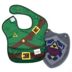 Voodoo Ranger Legend Of Zelda linkki puku Sleeved Bib Vihreä