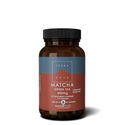 Terra Nova Terranova Matcha Vihreä Tee 400mg Vegicaps 50 (T5351)