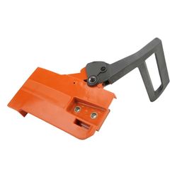 Moottorisahan ketjujarrukokoonpano kytkimen kannen jarrukahva 503498103 Husqvarna 50 51 55: n vaihto