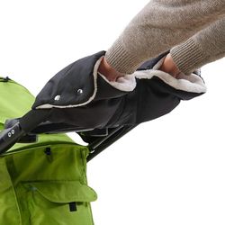 Xqday Vinter klapvogn hånd muffe klapvogn handsker, Baby Klapvogn Klapvogn Fleece Mumie