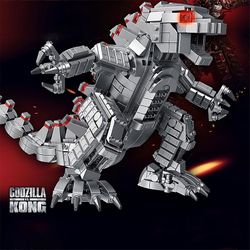 Godzilla mod King Kong - Episka Strider I Byggstensformat