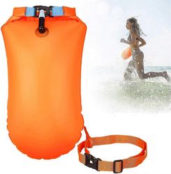 20l poiju kuivapussilla, Triathlon Lifebuoy vedenpitävä, puhallettava, erittäin näkyvä poiju