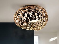 Schuller Lighting Narisa 5 Lys Flush Loft Light Gold, Brun, G9