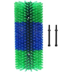 Karjan naarmuuntumisharjat, karjan raapimisharja hevosharjat täysi hierontaharja lievittää kutinaa ruuveilla Vihreä sininen