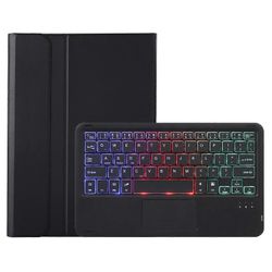 AM27-AS Lenovo Tab K11 Plus nahkaiselle TPU-tabletin kannelle, jossa on taustavalaistu kosketuslevyn Bluetooth-näppäimistö