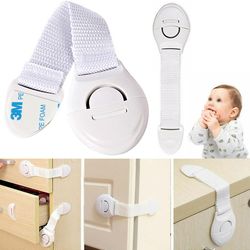 Varychmoo Kids Baby Home Sikkerhed Låse Skab Døre Skuffe Klip Lås Protective 5 STK