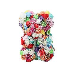 Valentinsgave 25 cm rosebjørn bursdagsgave minnedag gave teddy bearcolorful