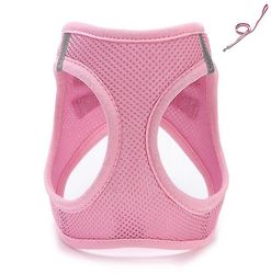 Åndbar pet trækkraft vest seletøj Pink XL