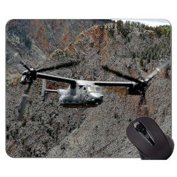 (260x210x3) Bedste gaveidé Musemåtte, bombefly Kampfly Transportfly Skridsikker gummi