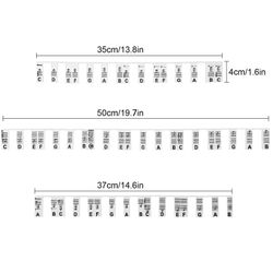 Bästsäljare 88 tangenter Piano Keyboard Noter Diagram Nybörjare Finger Övningsguide Läromedel