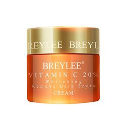 Breylee Vitamin C Whitening Facial Cream 20% VC Fade Fregner Fjern mørke flekker Melanin Remover Skin Brightening Cream Face Care